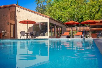 Large pool for residents
